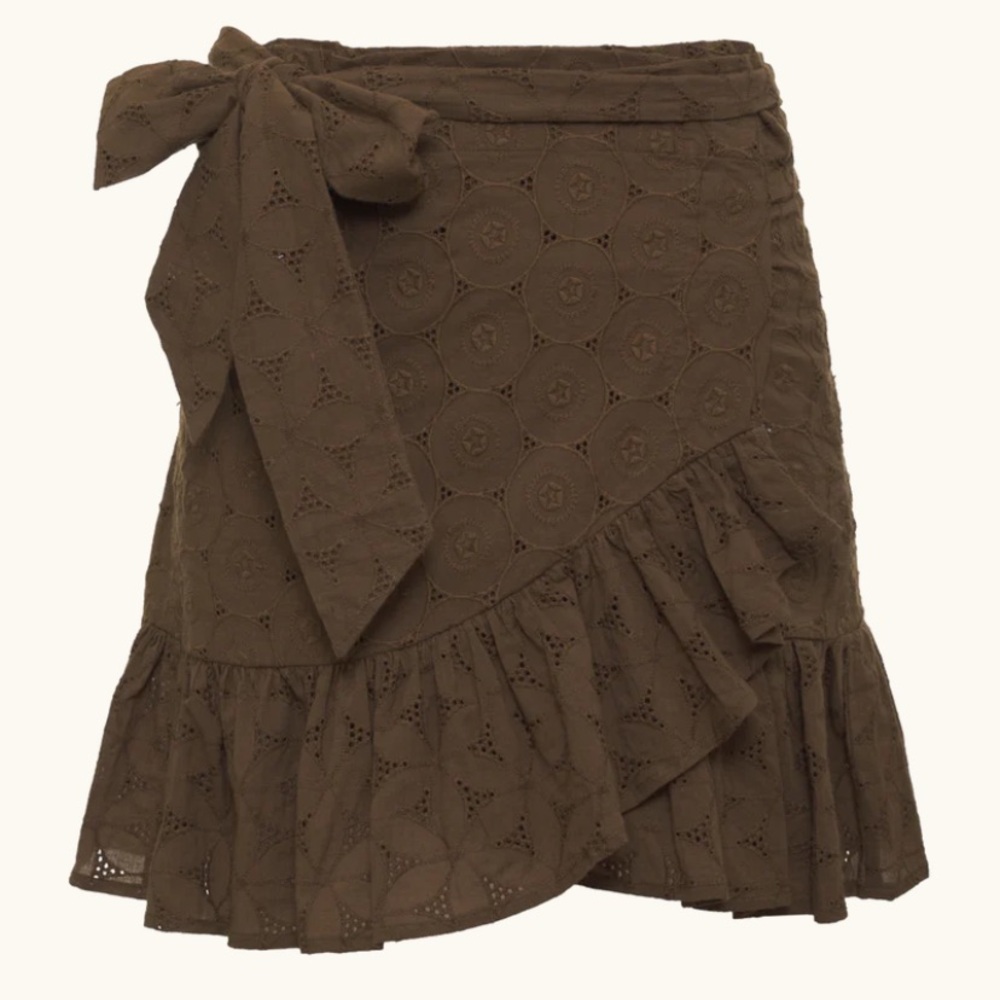 ACACIA SIMONE EMBROIDERY SKIRT